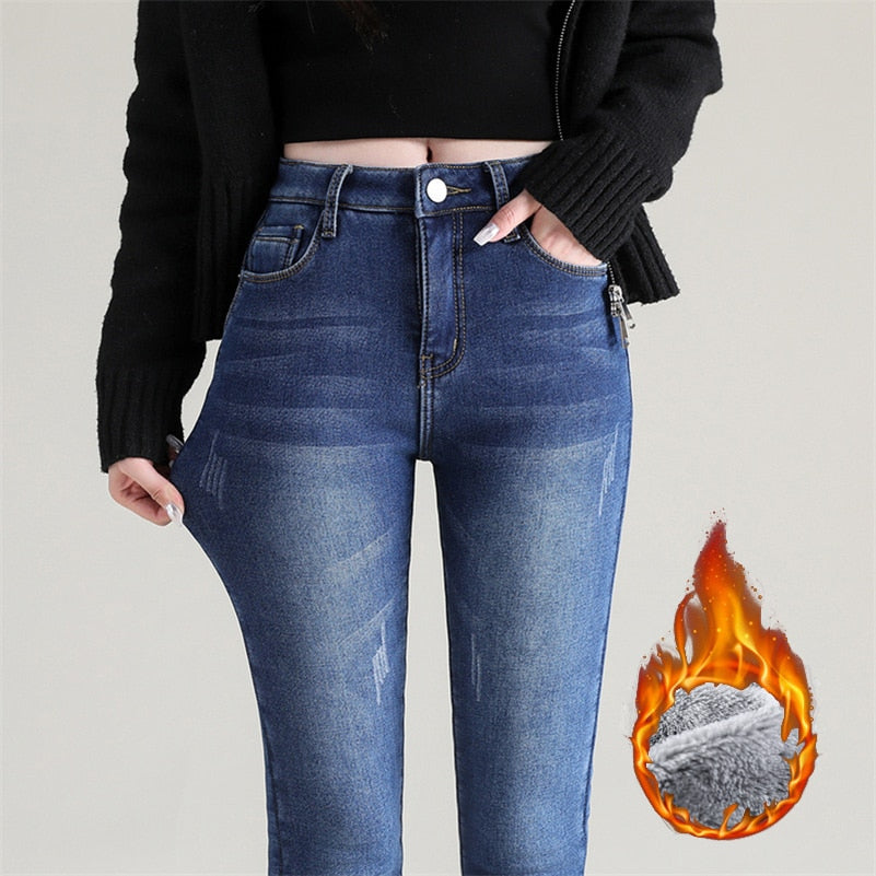 Calça Jeans Peluciada SnowFit