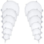 Tampa de Silicone Reutilizável Universal - Compre 6 leve 12