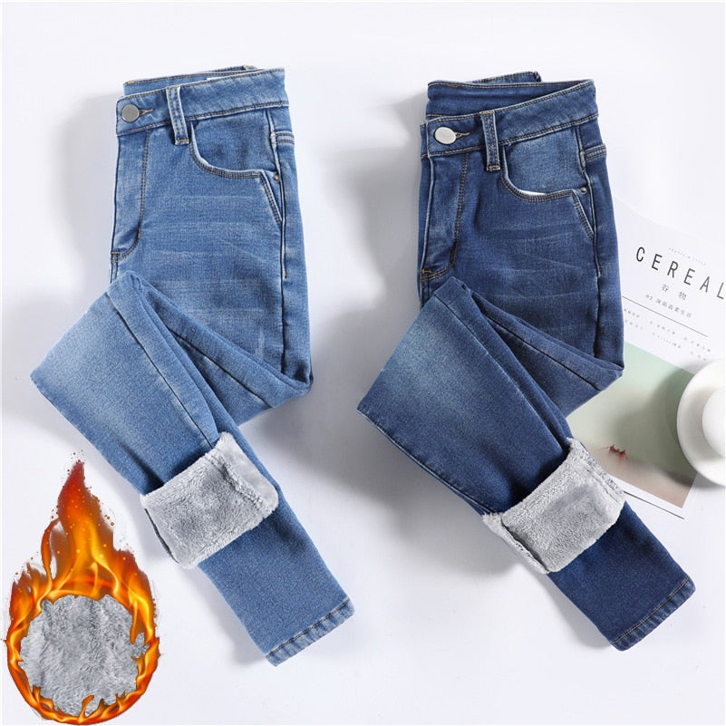 Calça Jeans Peluciada SnowFit